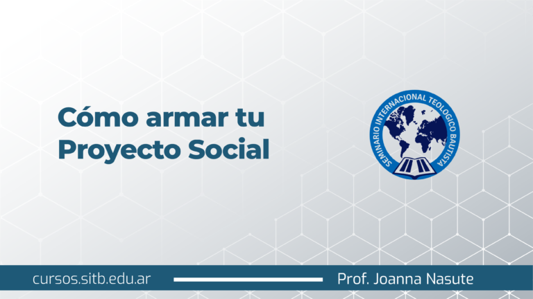 Cómo armar tu proyecto social